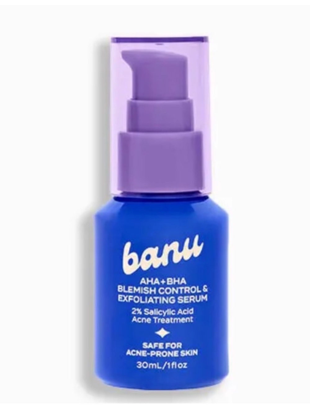BANU AHA + BHA Blemish Control and Exfoliating Serum 30ml BRAND NEW/SEALED